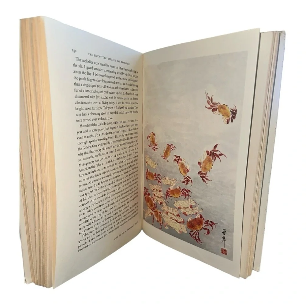 Silent Traveller in San Francisco by Chiang Yee 1960s Illustrated Travel 1st Ed.